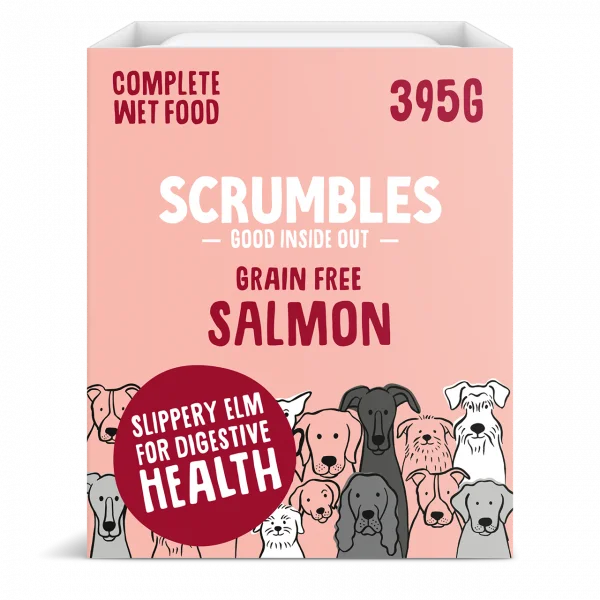 Wet dog food with real meat for a flavorful and hydrating option-Natural Salmon Wet Dog Food