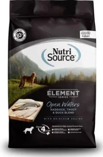 Best dog food for dogs with yeast infections with antifungal ingredients-Nutri Source Element Open Waters ; Dog Food ; 12 lb bag