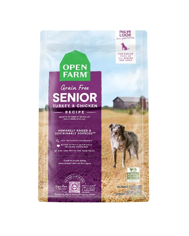 Best dog food for large breed puppies with balanced calcium and protein levels-Grain Free Senior Dog Food