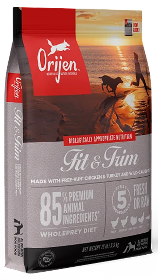 Best dog food with antioxidants to support a healthy immune system-ORIJEN Dry Food: Fit & Trim