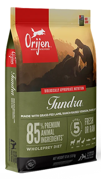 Best dog food for dogs with stomach sensitivity with limited ingredients-ORIJEN Dry Food: Tundra Recipe