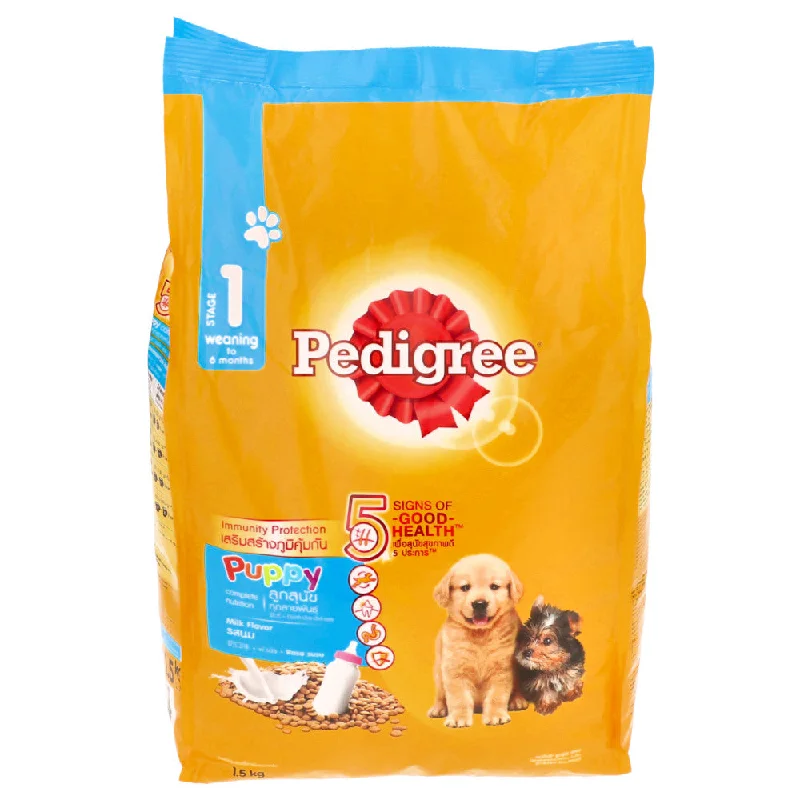 Best dog food for pregnant dogs with extra nutrients for fetal development-PEDIGREE DOG FOOD MOTHER & BABY MILK FLAVOR 1.3 KG