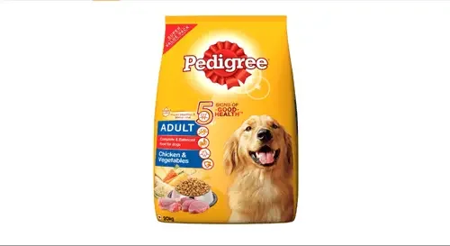 Best dog food for dogs with digestive issues with easily digestible protein-Pedigree Dry Dog Food for Adult Dogs, Chicken and Vegetables, 20kg