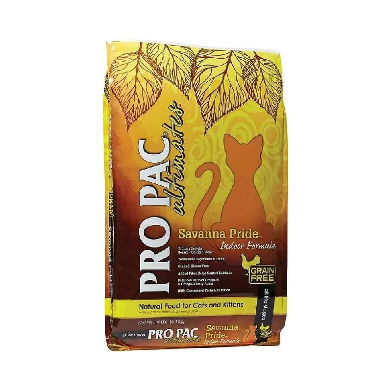 Raw dog food with fresh ingredients for a more natural diet-PRO PAC® Ultimates™ Savanna Pride™ Indoor Formula