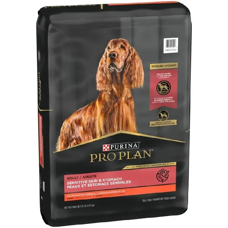 High-quality dog food with real beef for muscle and energy support-Pro Plan Sensitive Skin & Stomach Salmon & Rice Dog