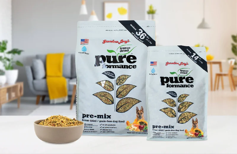 Best dog food for muscle building with a high-protein formula-Pureformance Pre-Mix