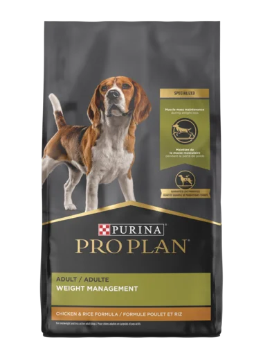 Wet dog food with real meat for a flavorful and hydrating option-Purina Pro Plan Focus Adult Weight Management Formula Dry Dog Food