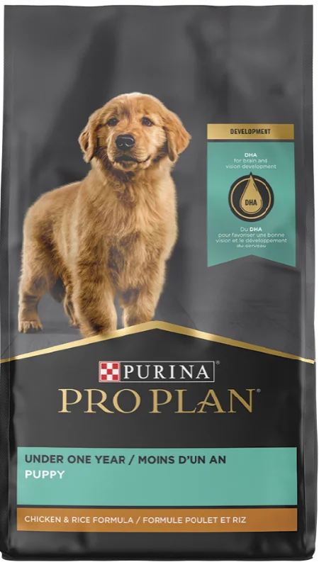 Dog food with probiotics and prebiotics for healthy digestion and gut flora-Purina Pro Plan Focus Puppy Chicken & Rice Formula Dry Dog Food