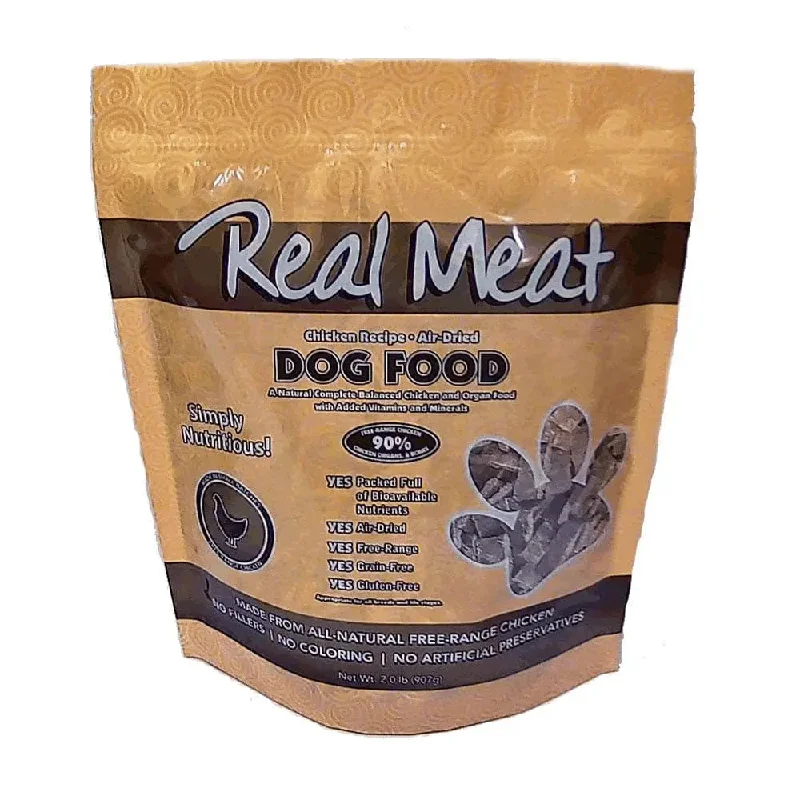 Organic dog food with USDA-certified ingredients for a healthy diet-Real Meat® Air-Dried Chicken Dog Food