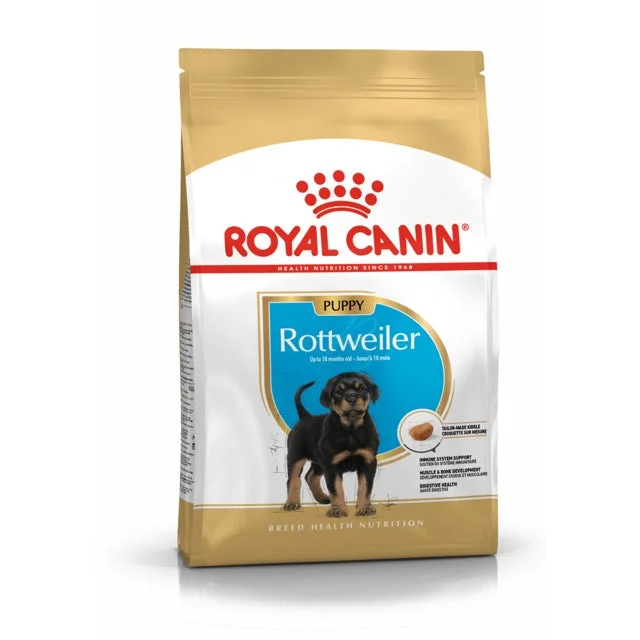 Wet dog food with turkey and cranberry for urinary health support-Royal Canin Rottweiler Puppy