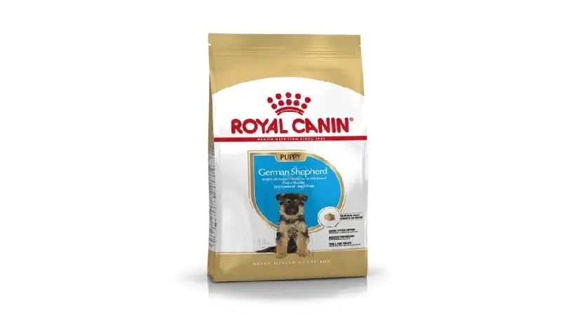 Best dog food for dogs with kidney disease with low phosphorus levels-Royal Canin German Shepherd Junior, 3 kg