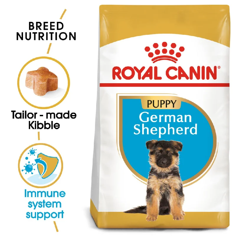 Best dog food for dogs with skin allergies to reduce itching and dryness-Royal Canin German Shepherd Puppy Dog Dry Food