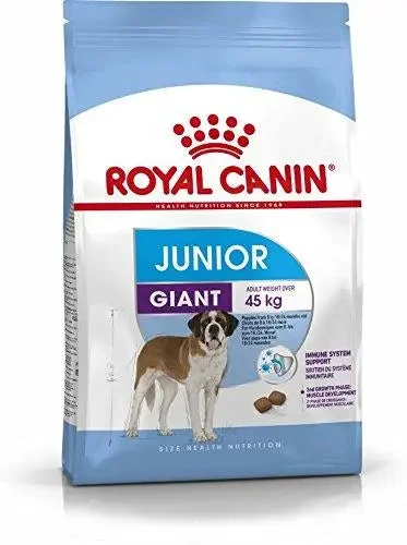 Raw dog food with fresh ingredients for a more natural diet-Royal Canin Giant Junior, 3.5 kg