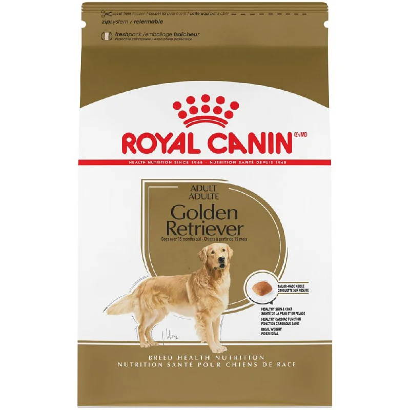 Best dog food with natural antioxidants for cellular health and longevity-Royal Canin Breed Health Nutrition Golden Retriever Adult Dry Dog Food