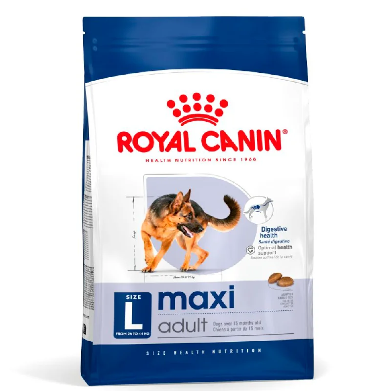 Grain-free dog food with quinoa and lentils for a nutritious, digestible meal-Royal Canin Maxi Adult Dog Dry Food