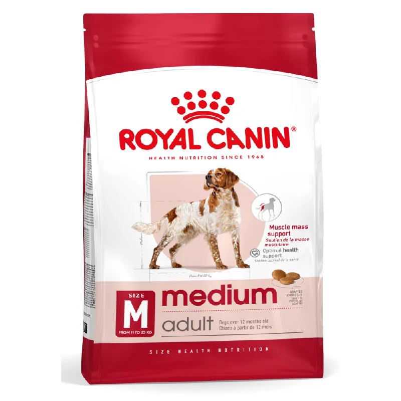 Best dog food for puppies with high protein content for growth-Royal Canin Medium Adult Dog Dry Food