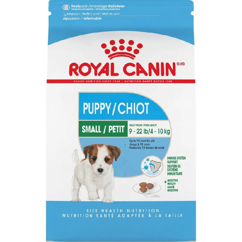 Best dog food for dogs with allergies to beef and poultry proteins-Royal Canin Small Puppy Dry Dog Food