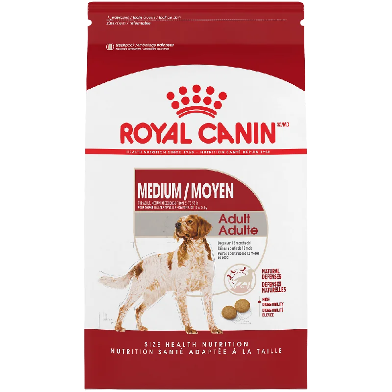 Best dog food for small breeds with small-sized kibble for easy chewing-Royal Canin Size Health Nutrition Medium Adult Dry Dog Food