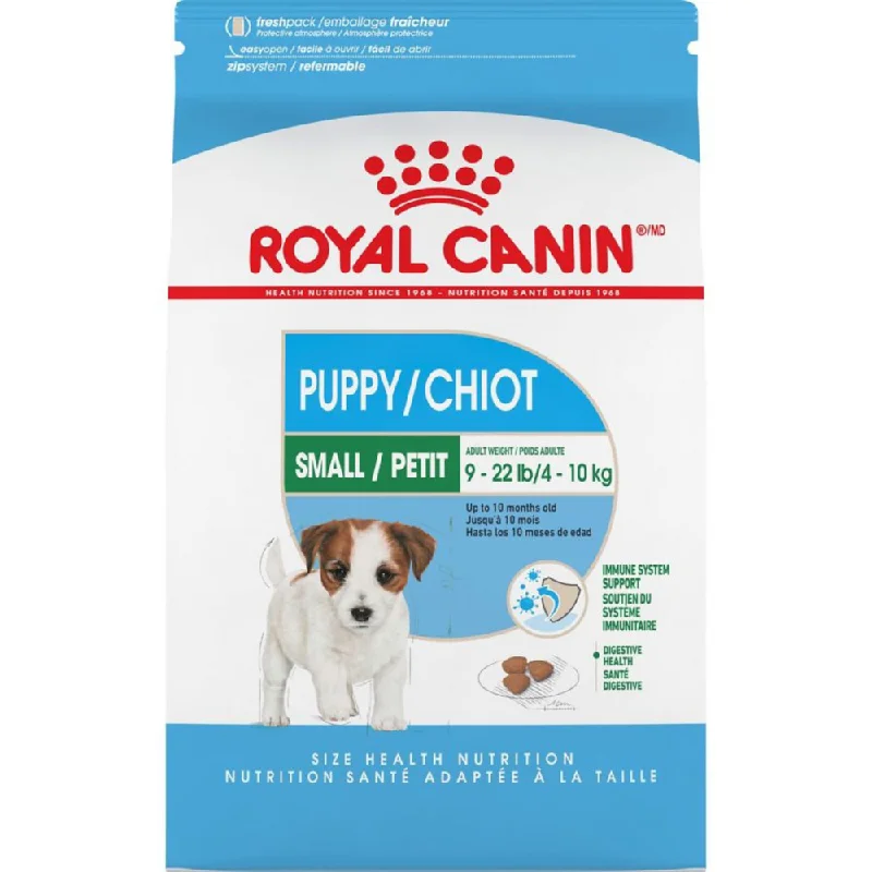 Grain-free dog food with pork for a novel protein and allergy-friendly option-Royal Canin Small Puppy Dry Dog Food