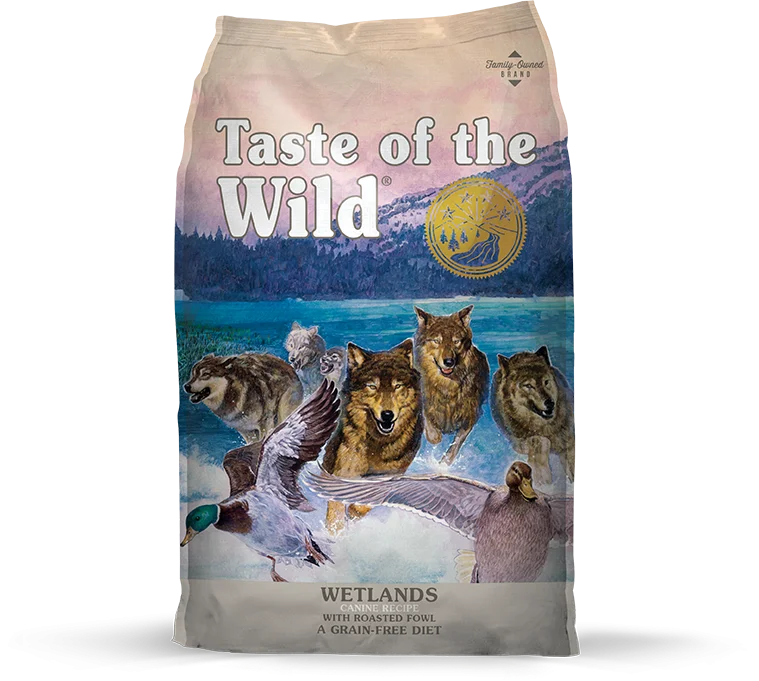 Best dog food for senior dogs with joint support and vitamins-Taste Of The Wild Wetlands Dry Dog Food