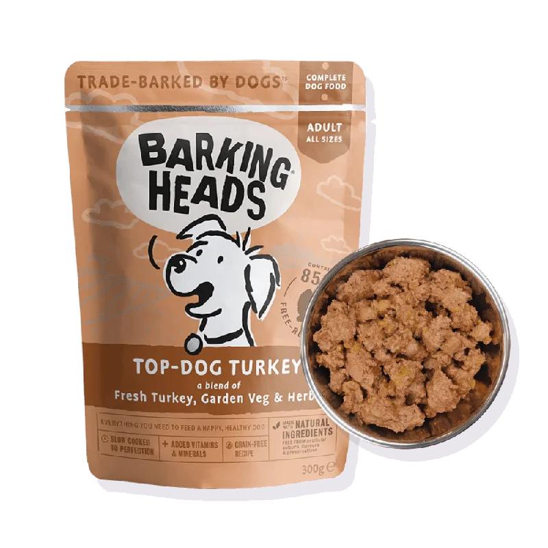 High-quality dog food with real beef for muscle and energy support-Top-Dog Turkey Wet Dog Food