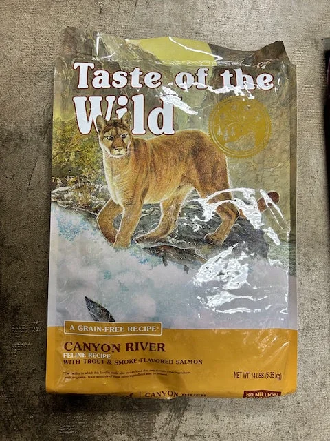 Dog food with added kelp for improved thyroid function and overall health-Taste of the Wild Canyon River, Cat Food,  5lb