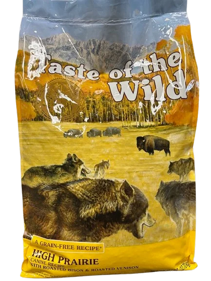 Best dog food with no by-products for a healthier, more nutritious meal-Taste of the Wild Dog Food, High Prairie Grain Free 28lb