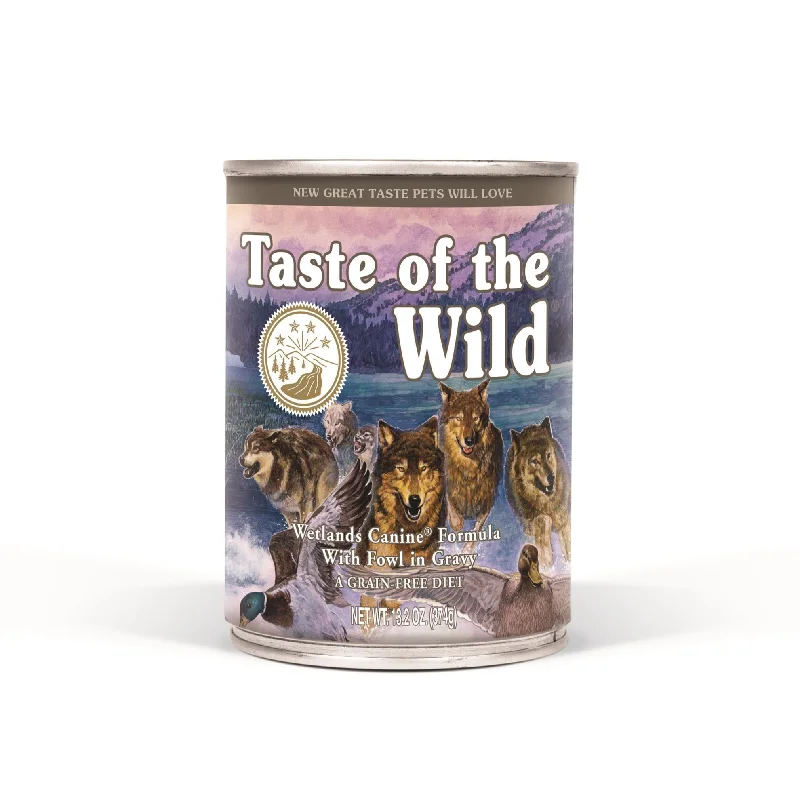 Limited ingredient dog food with duck for easy digestion and fewer allergens-TOW WETLANDS CAN