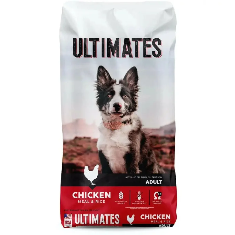 Natural dog food with grain-free ingredients for sensitive stomachs-Ultimates Dry Dog Food Advanced Pet Nutrition