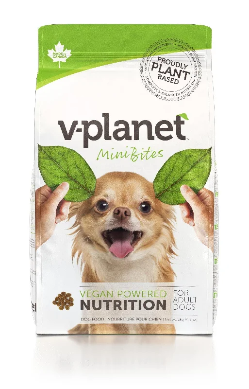 Best dog food with a high-fat content for active dogs and energy-V-planet Mini Bites me