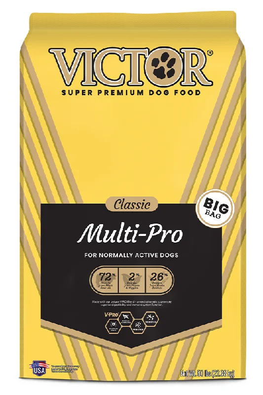 Grain-free dog food with turkey for a low-fat, high-protein diet-Victor Classic Multi-Pro Dry Dog Food