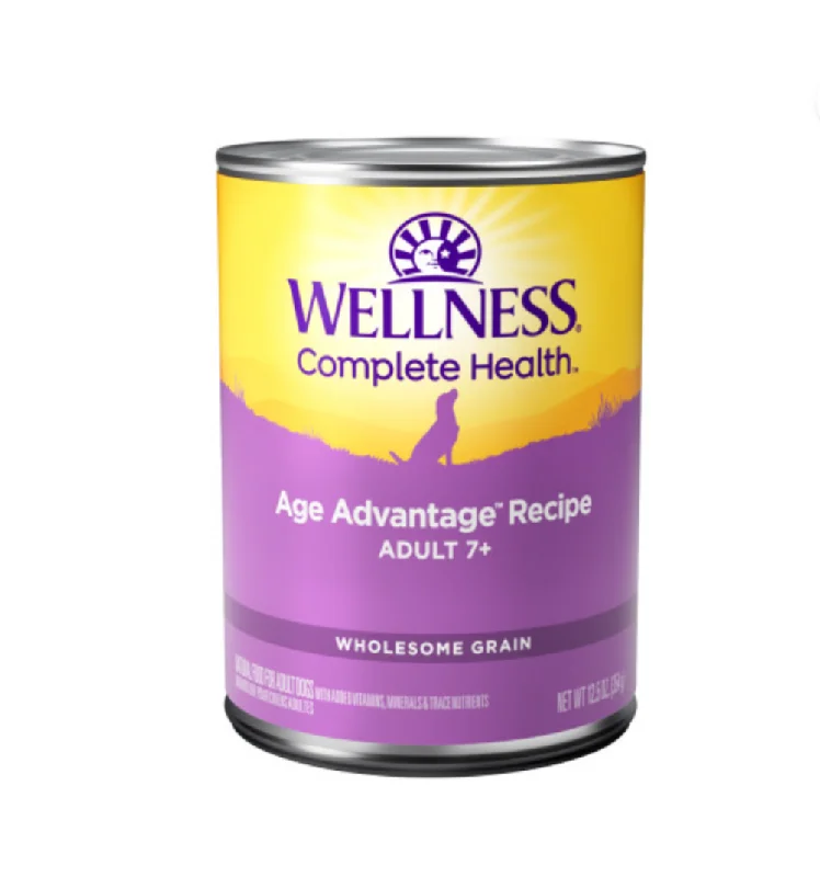 Best dog food for puppies with high protein content for growth-Wellness Complete Health Natural Senior Health Chicken and Sweet Potato Recipe Wet Canned Dog Food