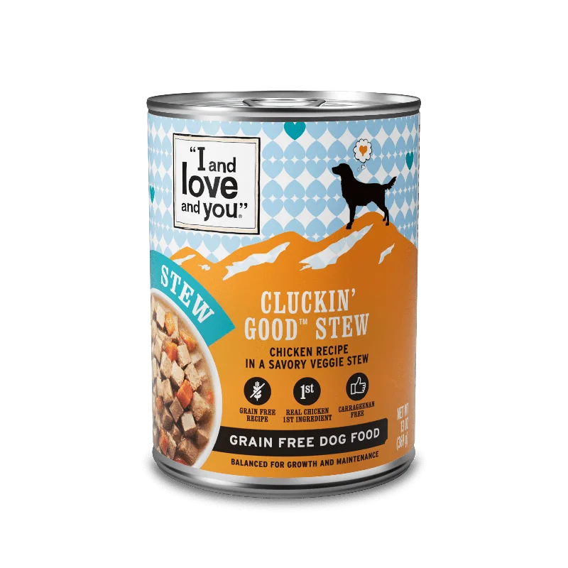 Dog food with limited ingredients for dogs with food allergies-Cluckin' Good Stew