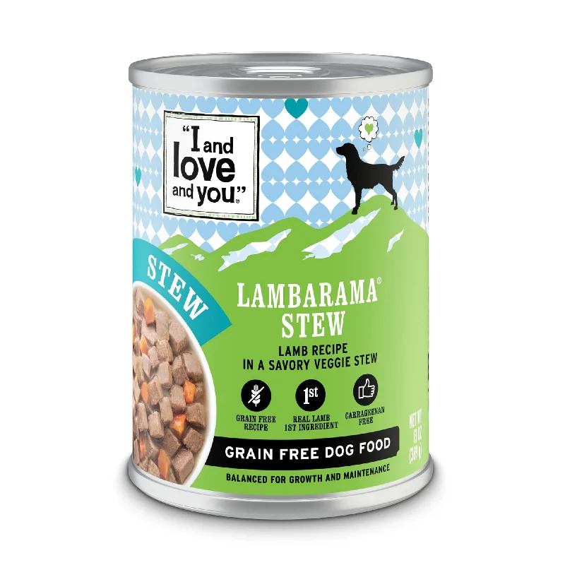 Best dog food with no fillers like corn, soy, or wheat for better digestion-Lambarama Stew