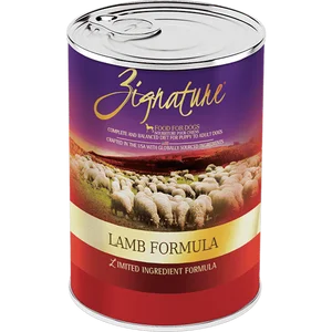 Best dog food for weight management with low-calorie formulas-Zignature Lamb Limited Ingredient Formula Canned Dog Food 13oz