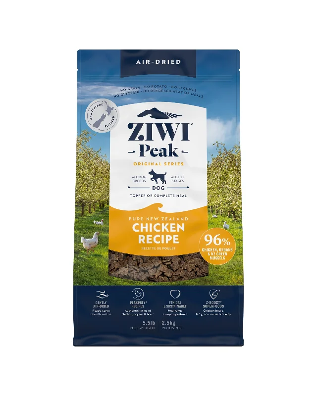 Wet dog food with lamb and rice for easy digestion and flavor-Air-Dried Free-Range Chicken Recipe for Dogs