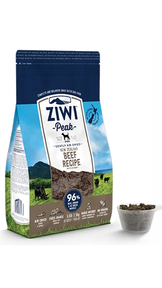 Best dog food for dogs with digestive issues with easily digestible protein-ZIWI Peak: Air-Dried Beef Recipe