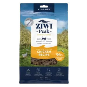 Best dog food with organic brown rice for a nutritious, whole-grain option-ZiwiPeak Chicken Recipe Air-Dried Cat Food 14 oz